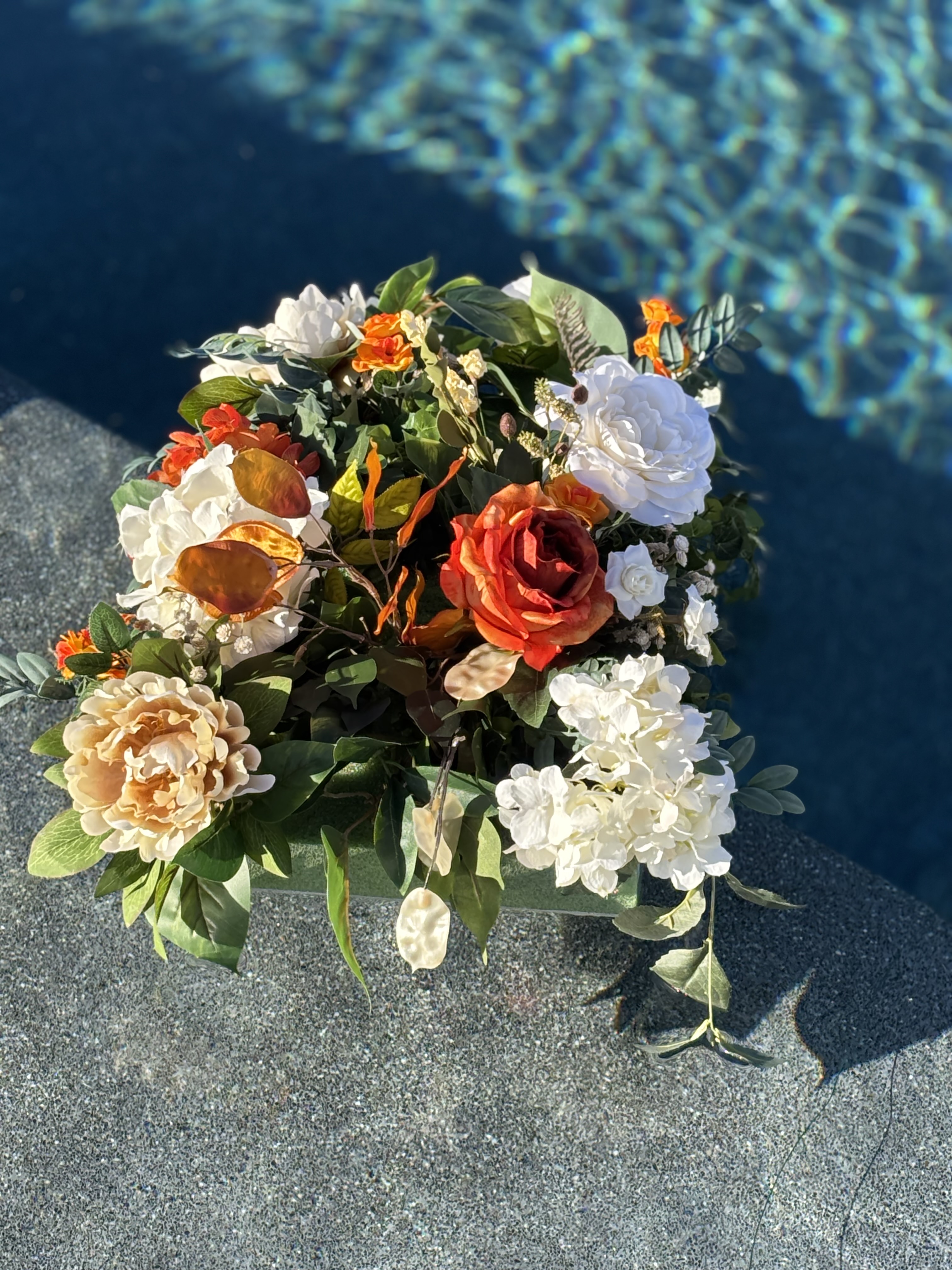 Wedding floral arrangement